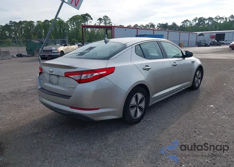 2012 Kia Optima Hybrid Ex из США, поврежденный, VIN KNAGM4AD4C5036533